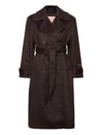 Wooly Trench Coat Mole Outerwear Coats Winter Coats Brown LEVI´S Women