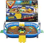Monster Jam Monster Dirt Arena Set With Exclusive Max-D Monster Truck Brand New