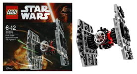 New Sealed Lego Star Wars First Order Special Forces TIE Fighter Kit 30276