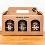 Brisket & Barrel Ketchup and BBQ Sauce Trio Gift Set