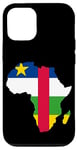Coque pour iPhone 12/12 Pro Drapeau de la République Centrafricaine Afrique Centrale