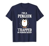 Je suis un pingouin piégé dans les cadeaux du corps humain T-Shirt