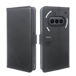 Äkta Läderfodral Nothing Phone 3a Svart