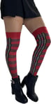 Pamela Mann Red Tartan Over The Knee Socks Super Soft Cotton Blend