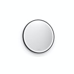 svedbergs speil ista rund ramme med led belysning spegel Ø60 ram touch