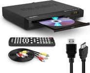 HDMI DVD Player for TV | 1080P Region Free DVD Players for Smart TV | Mini DVD P