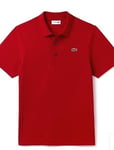New Mens Lacoste Polo Shirt Piment Red Size T5 L