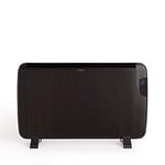 CREATE/WARM SLIM 2000W / Convecteur électrique Noir/Avec Wifi, minuterie 24h, système de sécurité, basse consommation, jusqu’à 30 m², 100x58 cm