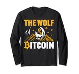 The Wolf Of Bitcoin Long Sleeve T-Shirt