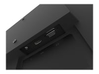 Lenovo C27-30 - Écran LED - 27" - 1920 x 1080 Full HD (1080p) @ 75 Hz - VA - 250 cd/m² - 3000:1 - 4 ms - HDMI, VGA - noir corbeau - pour ThinkCentre neo 70t 11YU; ThinkPad P15 Gen 2 20YQ