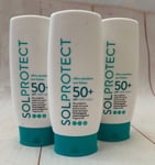 Solprotect moisturising sun lotion 50+ SPF, Ultra sensitive skin 3x 200ml