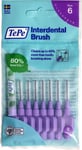 TePe Interdental Brush - Purple 1.10mm, Size 6 - 10 Packs of 8 Brushes