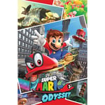 - Super Mario Odyssey (Collage) Plakat
