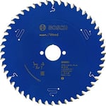 Bosch 2608644053 EXWOH 48 Tooth Top Precision Circular Saw Blade, 0 V, Blue
