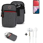 Belt bag + headphones for Samsung Galaxy A13 Phone case
