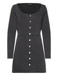 Veda Denim Dress Cool Smoke 2 Kort Klänning Black LEVI´S Women