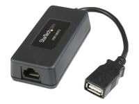 Startech.Com 1-Port Usb 1.1 Extender - Up To 131 Ft (40 M) Over Cat5/Cat6 Extension - Up To 12 Mbps Usb 1.1 Ethernet Extender (Usb110ext2) - Usb-Förlängningskabel - Usb - Över Cat 5/6 - Upp Till 40 M - För P/N: Uusbotg