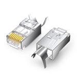 Ugreen 10x modulær plugg RJ45, 8P8C Cat 6A / 7