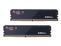 G.Skill Flare X5 - DDR5 - sats - 48 GB: 2 x 24 GB - DIMM 288-pin - 5600 MHz / PC5-44800 - CL40 - 1.25 V - ej buffrad - on-die ECC - mattsvart