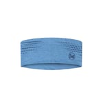 Buff Bandeau Cheveux DryFlx Homme Femme Adulte, Séchage Rapide, Stretch, Réfléchissant, Nuit, Brillant, Visibilité, Course à Pied, Stretch, Evacuation de l'Humidité, Bleu, Taille Unique
