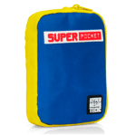 Blaze Evercade Hmt Super Pocket Fabric Case - Blue/Yellow