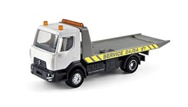 NOREV- Camion Dépanneuse Renault Trucks D 2.1 1:43 Plastigam Voiture Miniature de Collection, 431025, Blanc