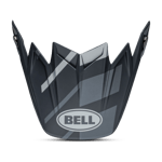 Hjelmskjerm Bell til Crosshjelm Moto-9 Flex Sateng Svart-Sølv