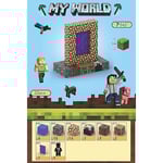 32 st T042 Heaven Portal Minecraft Magnetiska Byggklossar Stapelbara Minifigur Leksaker Magnet Kub Världsset Leksaker