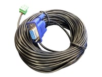 Vivolink Pro - Seriell Kabel - Db-9 (Hona) Till 3 Pin Phoenix - 25 M - Tumskruvar
