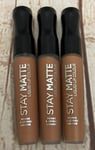 3x 5.5ml Rimmel Stay Matte Liquid Lip colour 700 Be My Baby