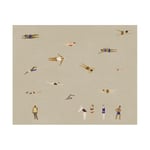 Fine Little Day Swimmers poster Beige, 40x50 cm
