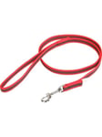 Julius-K9 C&G - Super-grip leash.red/grey.14mm/1m.with handle.max 30kg