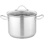 XL Gryta med glaslock, 10 liter
