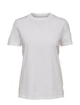 Selected Femme Slfmy Perfect Ss Tee Box Cut B Noos Vit