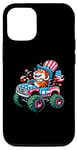 iPhone 13 Patriotic Tiger 4th July Monster Truck American Case
