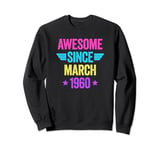 Awesome Since March 1960 Sweatshirt