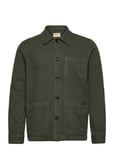 Nudie Jeans Barney Worker Jacket Indigo Blue Grön