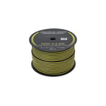 Ground Zero høyttalerkabel 2,5mm2 CCA-kabel, sort/gul