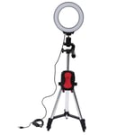 6.2in Dimmable LED Ring Light Photography Fill Light With Tripods And Mobile GFL
