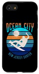 iPhone SE (2020) / 7 / 8 New Jersey Surfer Ocean City NJ Sunset Surfing Beaches Beach Case