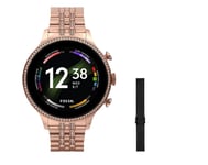 Fossil Men's GEN 6 Touchscreen Smartwatch with Speaker, Heart Rate, NFC, and Smartphone Notifications + Fossil Watch Strap