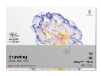 Drawing pad smooth 220g A2, 25 pages