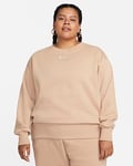 Nike Sportswear Phoenix Fleece Ekstra stor sweatshirt med rund hals til dame (Plus Size)