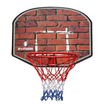 Nologo Mini Basketball Hoop with Ball, Wall-Mount Basketball Goal for Indoor Outdoor, Standard Basket Diameter 45cm BTZHY