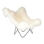 Cuero Design - Mariposa Butterfly Chair - Wild White - Fåtöljer