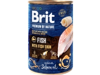 Brit Premium by Nature Fish with Fish Skin 400g - (6 pk/ps)