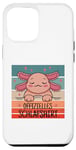 iPhone 12 Pro Max Official sleep pajamas Sweet tired axolotl Official Napping Case
