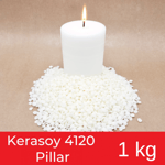 Kerax Sojavax till Blockljusvax - 1 kg KeraSoy 4120 Pastiller