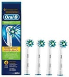 Oral-B  Cross Action Electric Toothbrush Heads 4- White