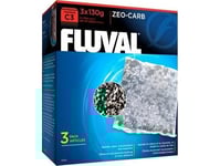 Fluval Carbon Zeo-Carb Cartridge For C3 Filter, 3X130g